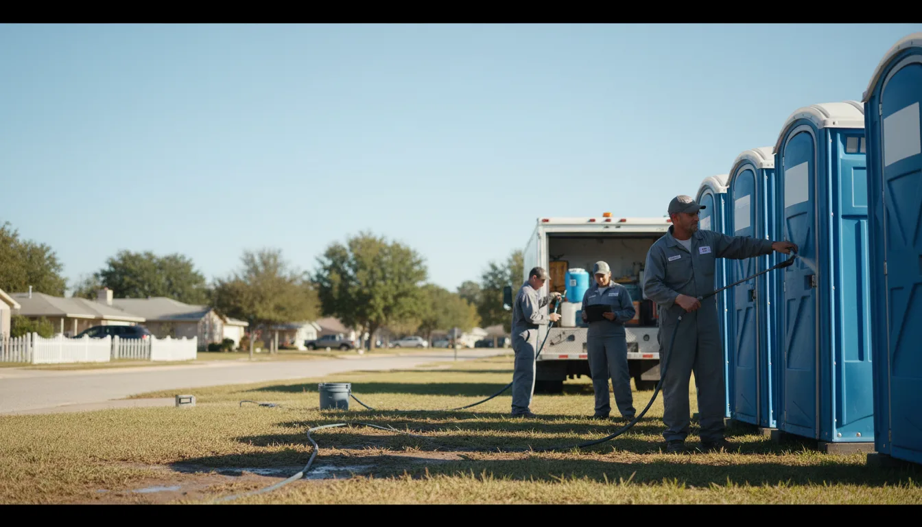 Long-Term Portable Toilet Rental in Vine Grove, KY near me
